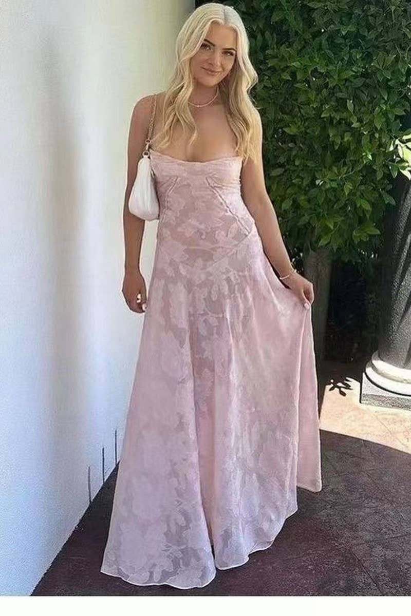 CWDMD5651_STRAPLESS OFF SHOULDER SLEEVELESS CAMI DRESS