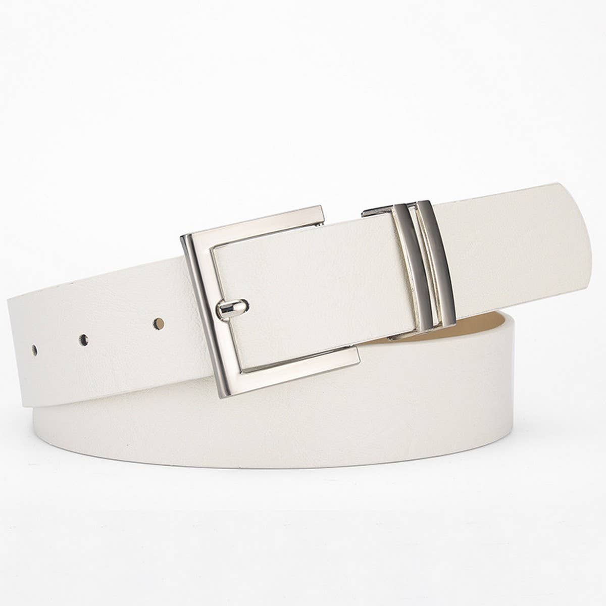 CWABE01256_LEOPARD PRINT BUCKLE BELT FOR WOMEN JEANS CASUAL