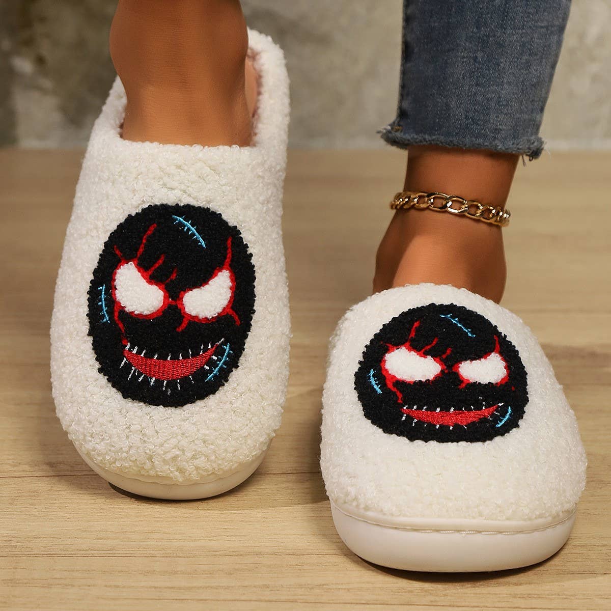 HALLOWEEN COTTON SLIPPER HOME INDOOR WARM SLIPPERS
