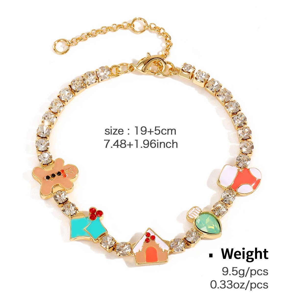 CHRISTMAS COLLECTION NECKLACE AND EARRING SET