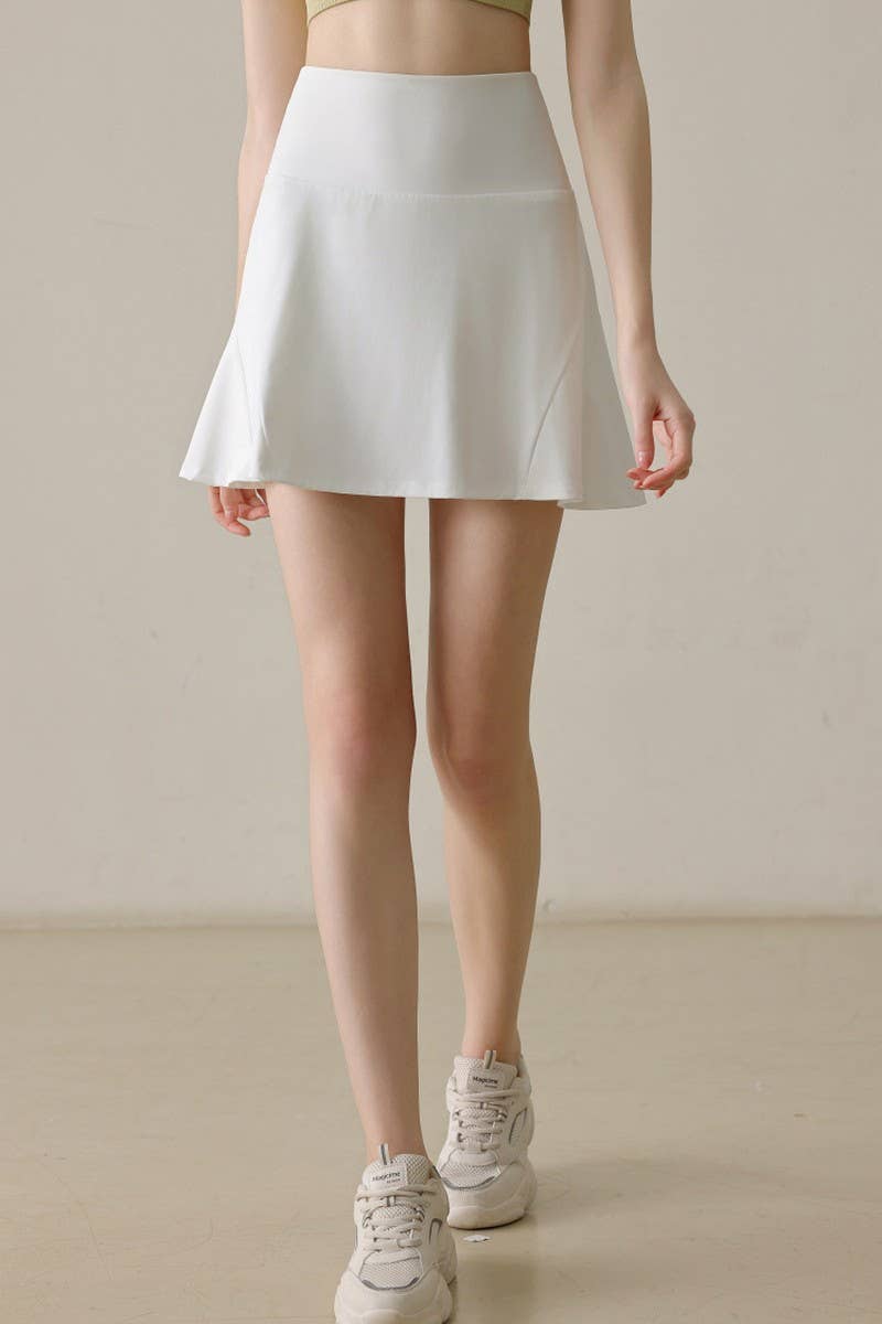 CWBSS0171_ANTI SLIP SPORTS YOGA  SHORT SKIRT