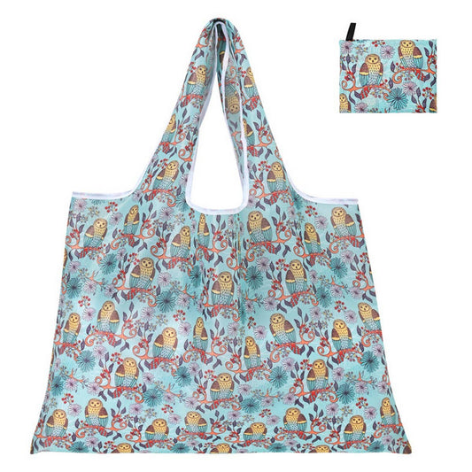 OXFORD CLOTH FOLDABLE ECO-FRIENDLY SHOPPING BAG_CWAB3464