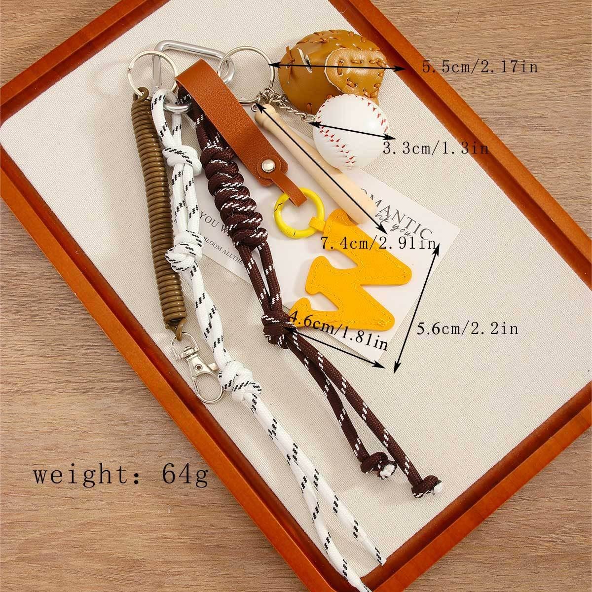 Cute Plush Bear Keychain with Bow & Photo Holder