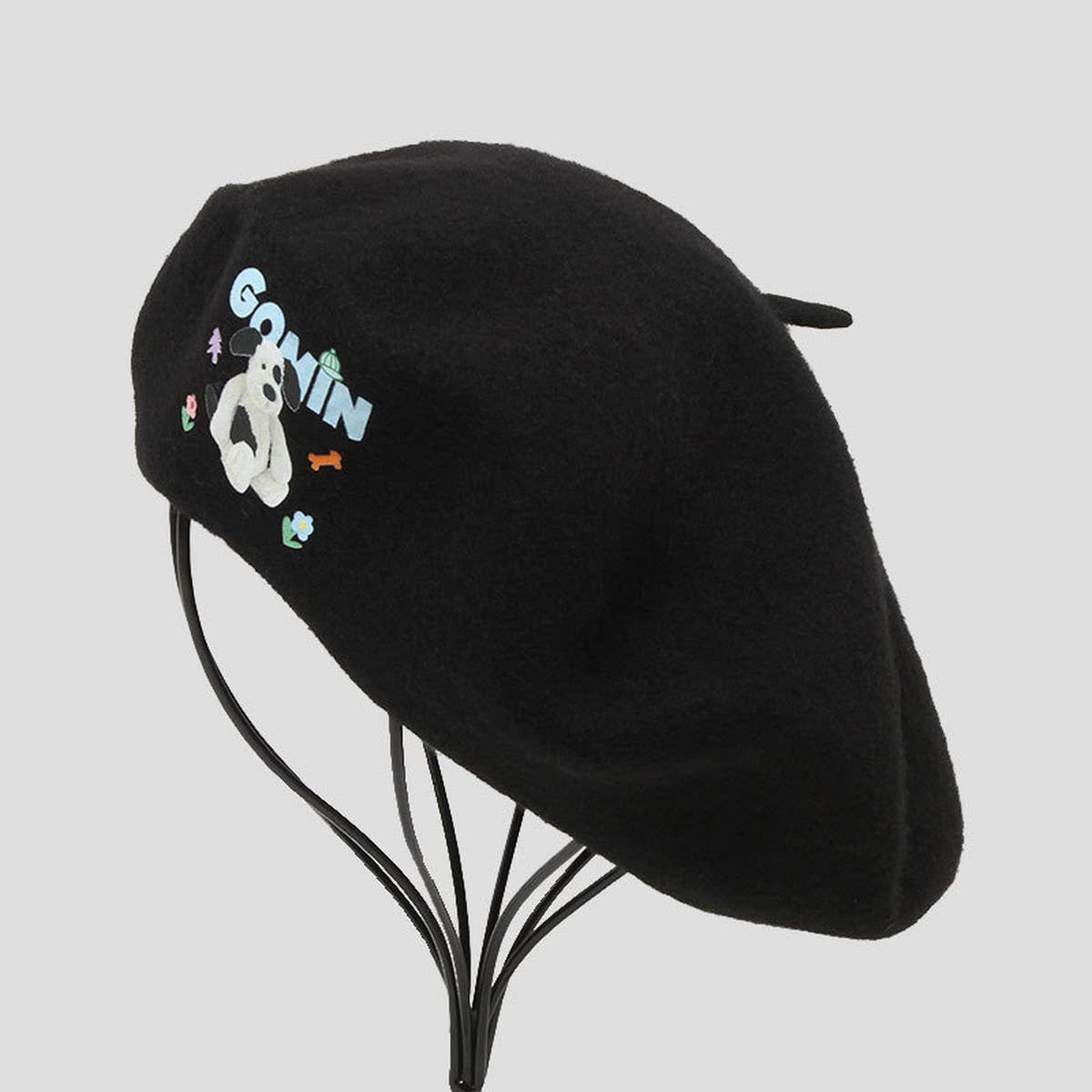 CUTE CARTOON ANIMAL PATTERN BERET_CWAH1925