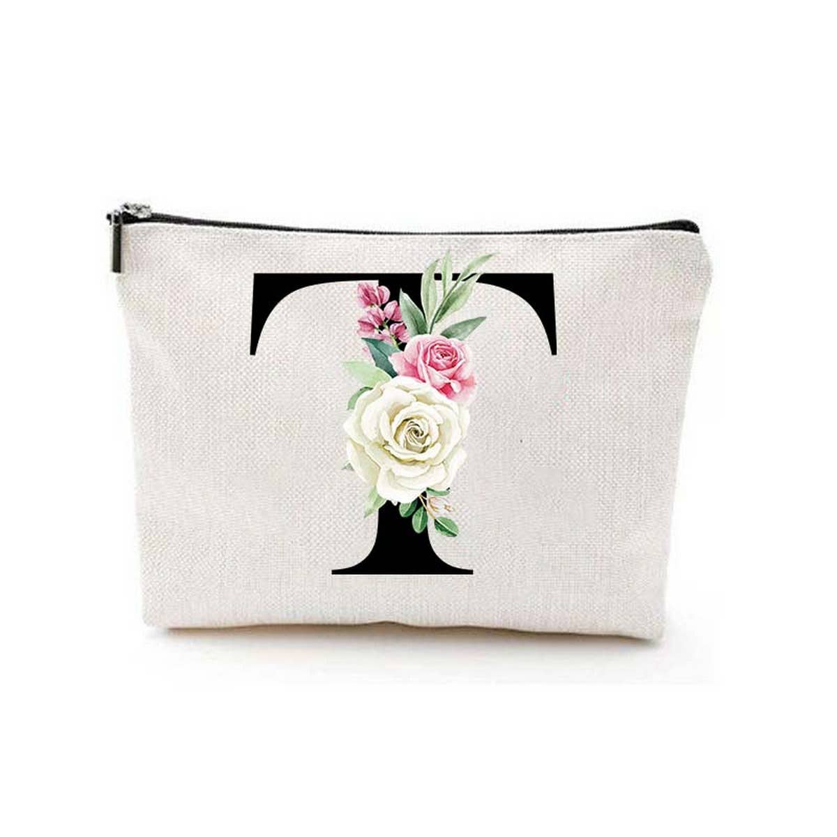 SIMPLE DOUBLE-SIDED PRINTED ZIPPER COSMETIC BAG_CWAB2251
