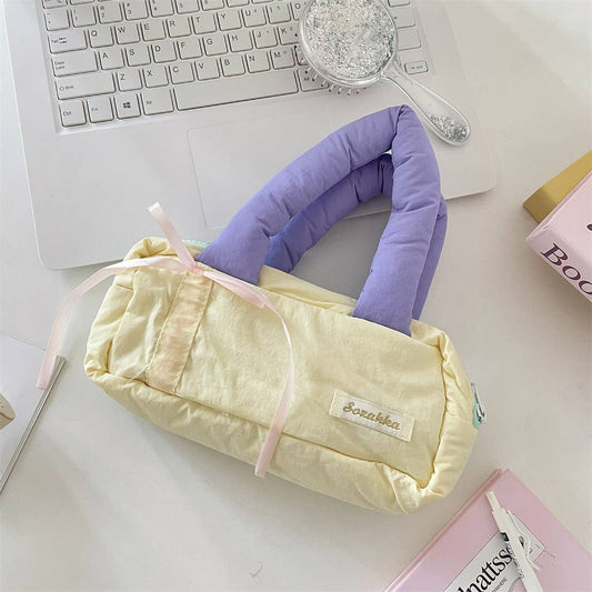 CWAB5809_SMALL FRESH SOFT LARGE CAPACITY HANDBAG