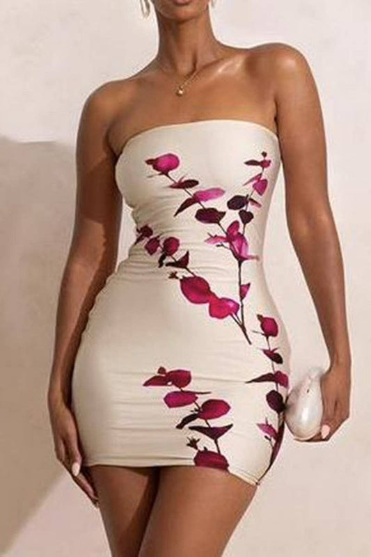 CWDTD0434_SEXY STRAPLESS BODYCON PARTY MINI DRESS