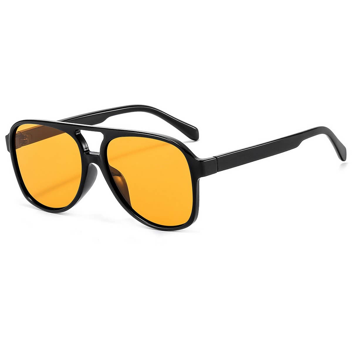 Double Bridge Oversized PC Sunglasses Unisex