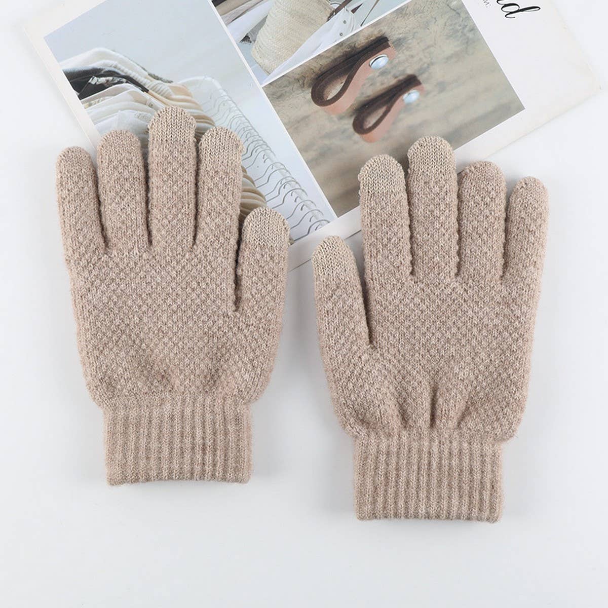 NEW MEN'S COLD-PROOF KNITTED TOUCHSCREEN GLOVES_CWAG0395