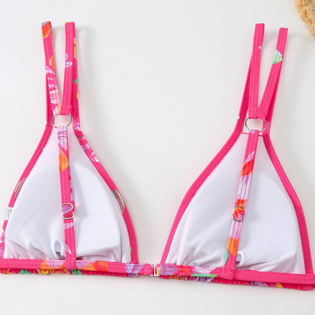 PRINTED BIKINI SET - SEXY DOUBLE STRAP SWIMSUIT_CWMW0914