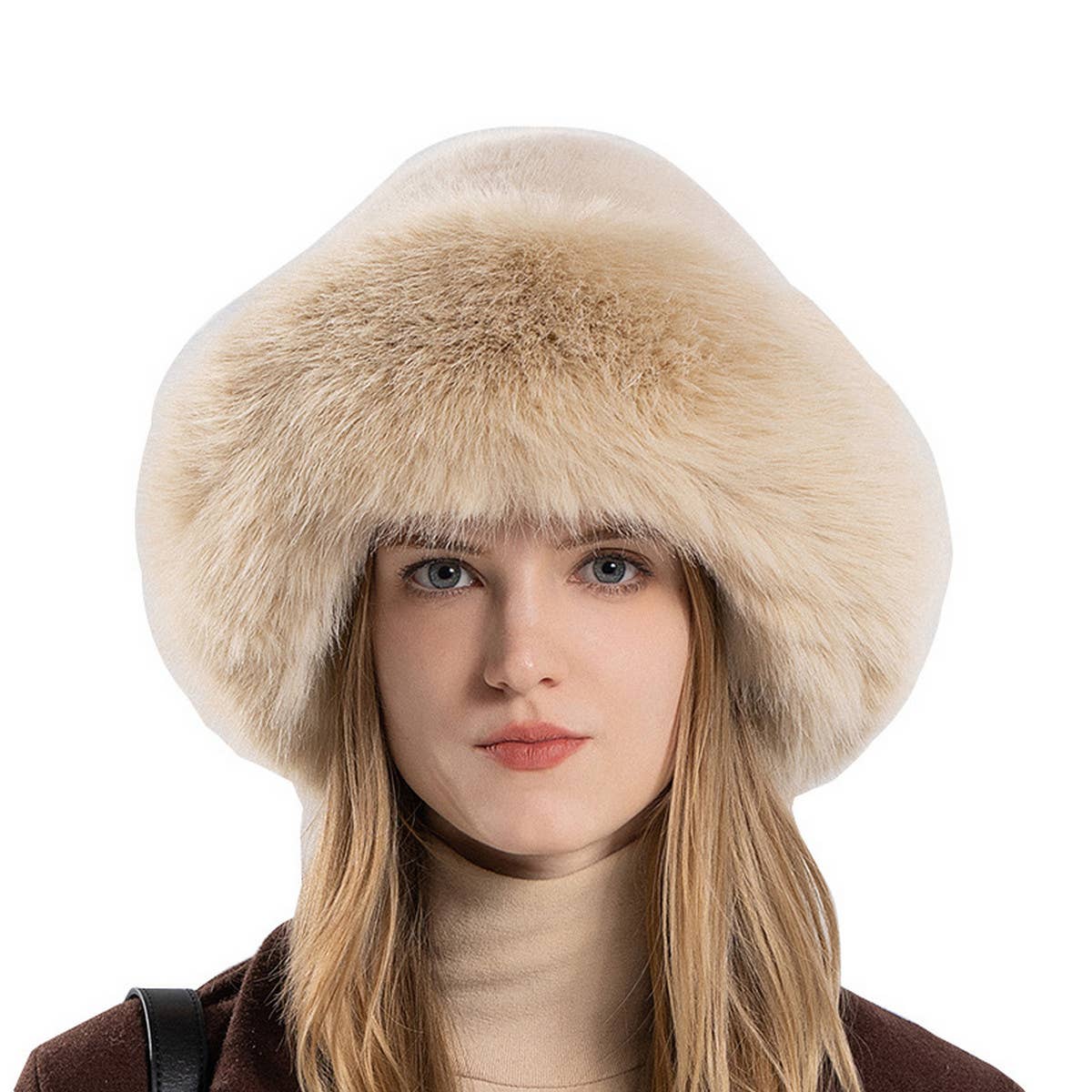 WOMEN FASHION WARM BASIN HAT BUCKET HAT_CWAH0876
