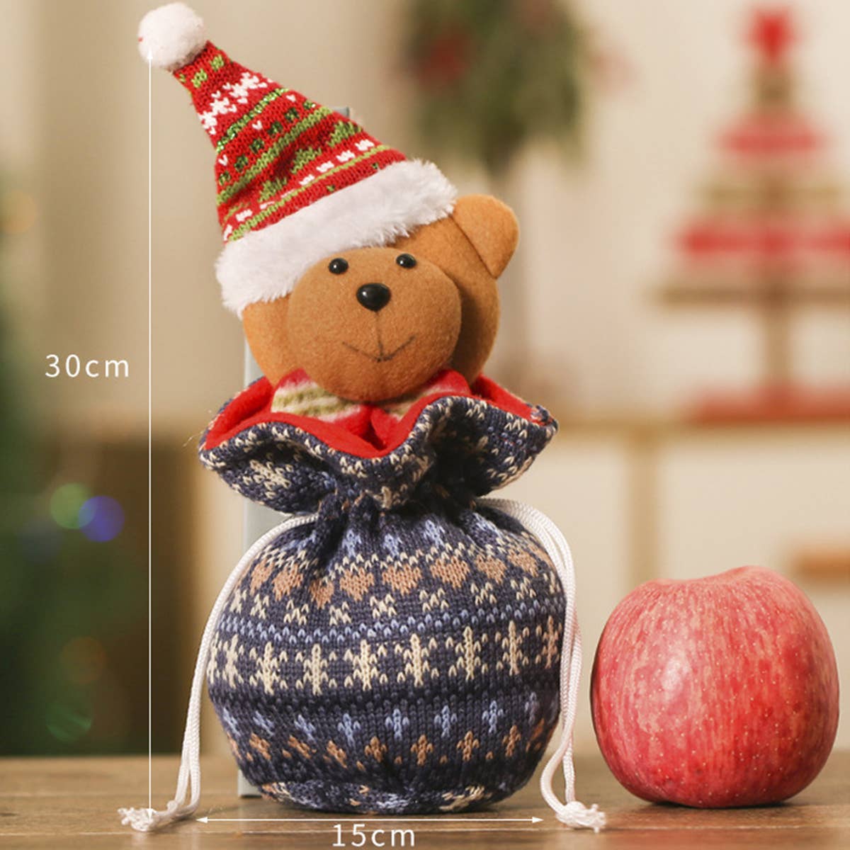 CWMM9347_CHRISTMAS EVE CHRISTMAS CANDY CREATIVE GIFT BAG