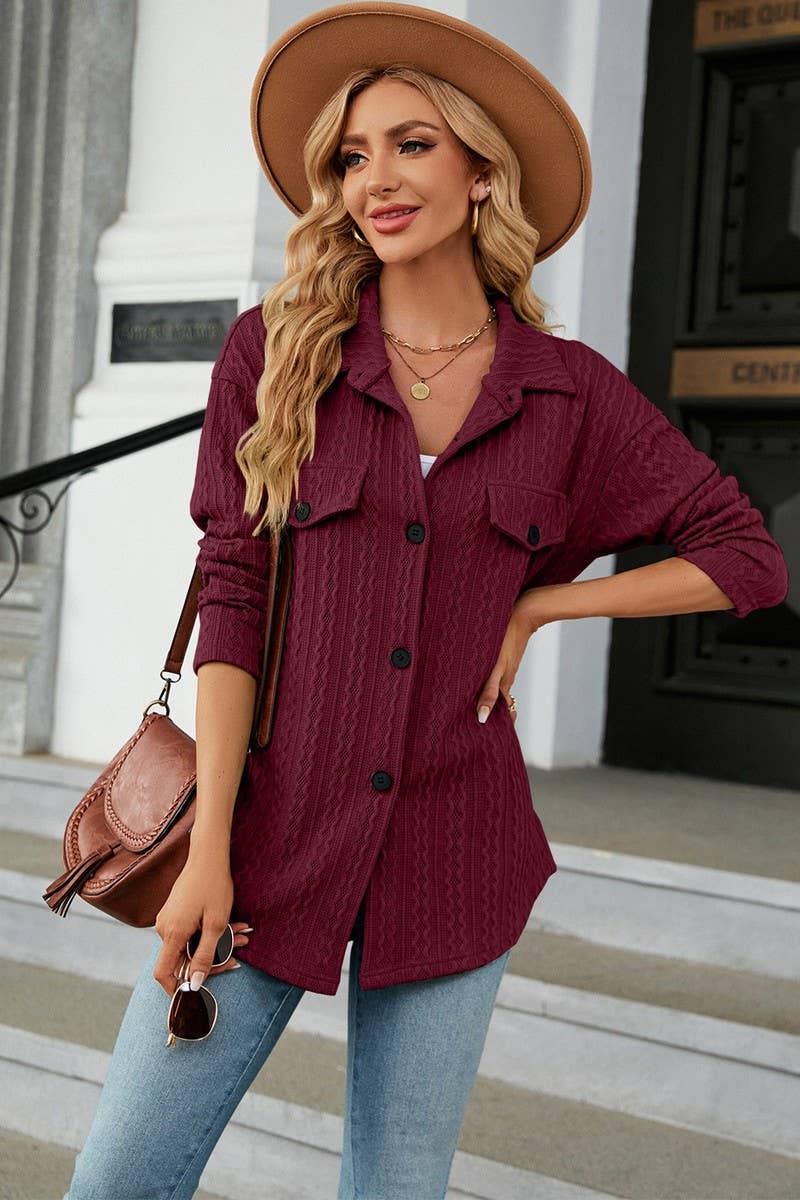 CWOCO1163_AUTUMN AND WINTER THREE-DIMENSIONAL CASUAL JACKET