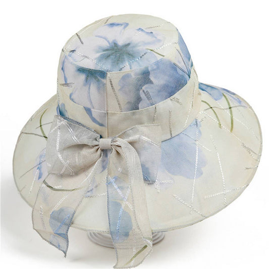 WOMEN'S LARGE BRIM BREATHABLE FISHERMAN HAT_CWAH1448