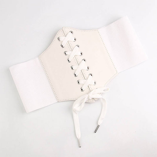 Retro court women's slimming wide-waist cover