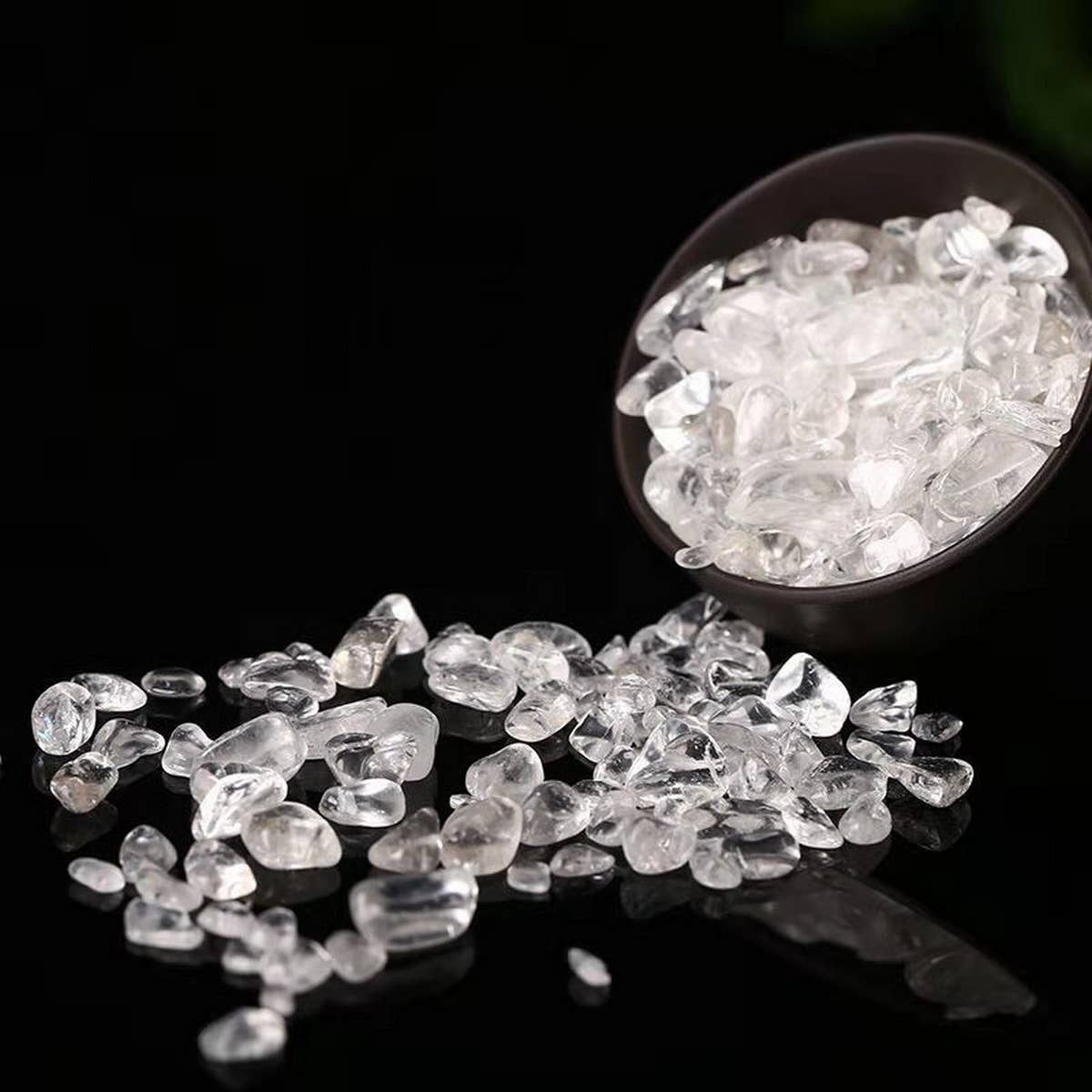 Natural Clear Quartz Crystal Chips