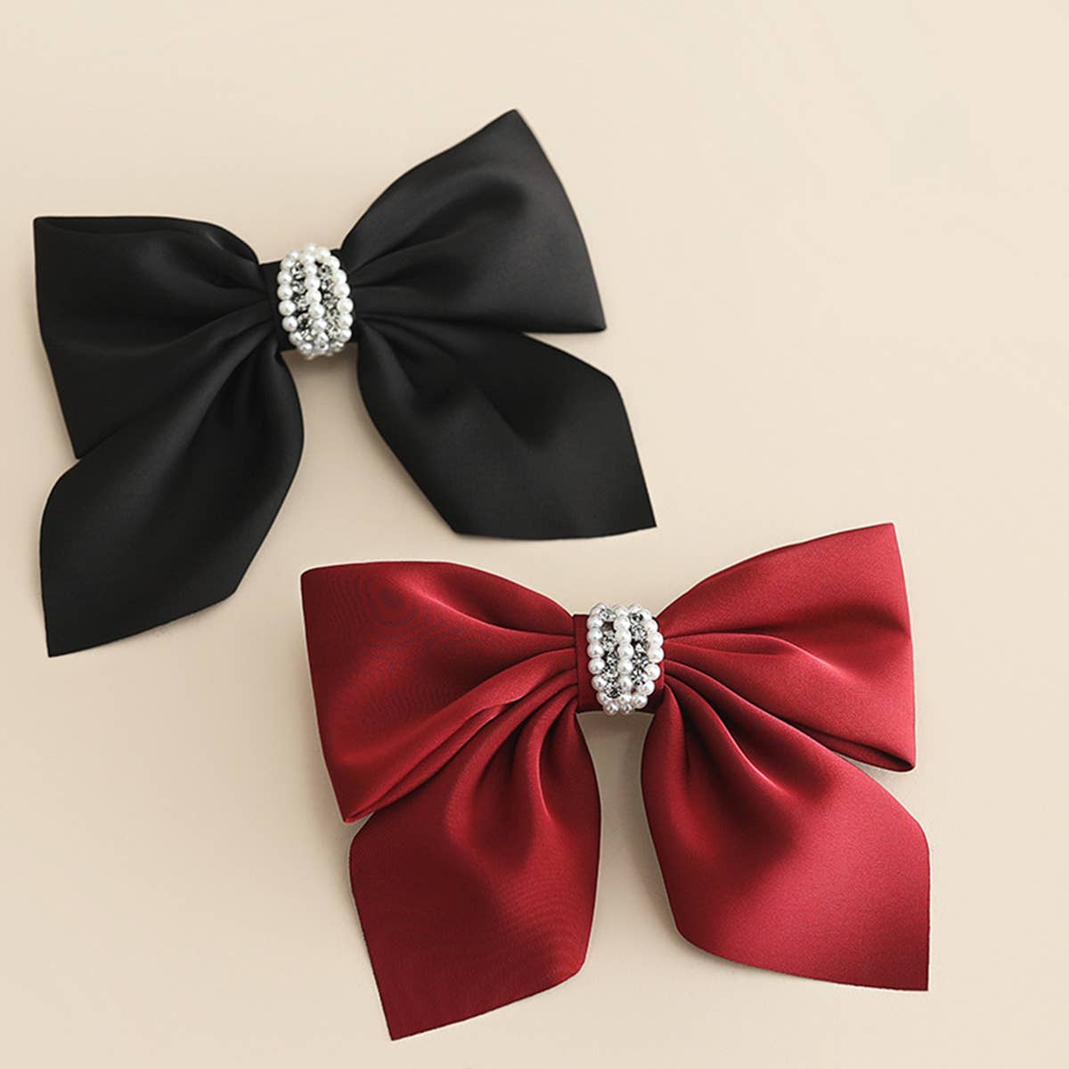 2024 NEW BOW PEARL HAIRPIN_CWASC1062