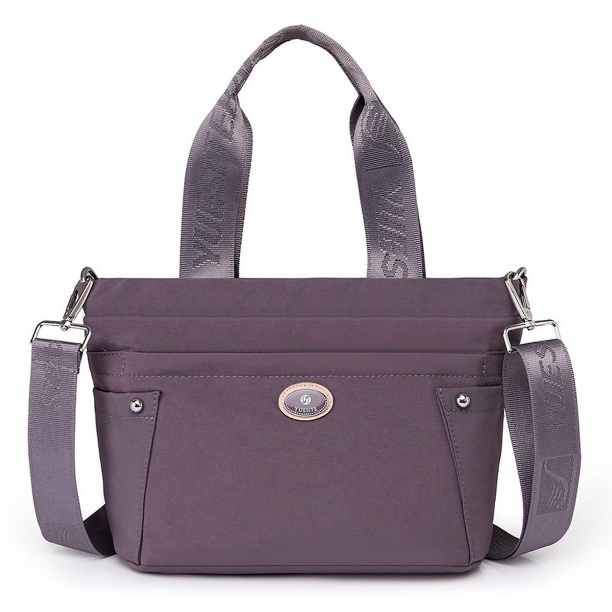 NYLON FABRIC MULTIPOCKET SHOULDER AND CROSSBODY BAG_CWAB3513