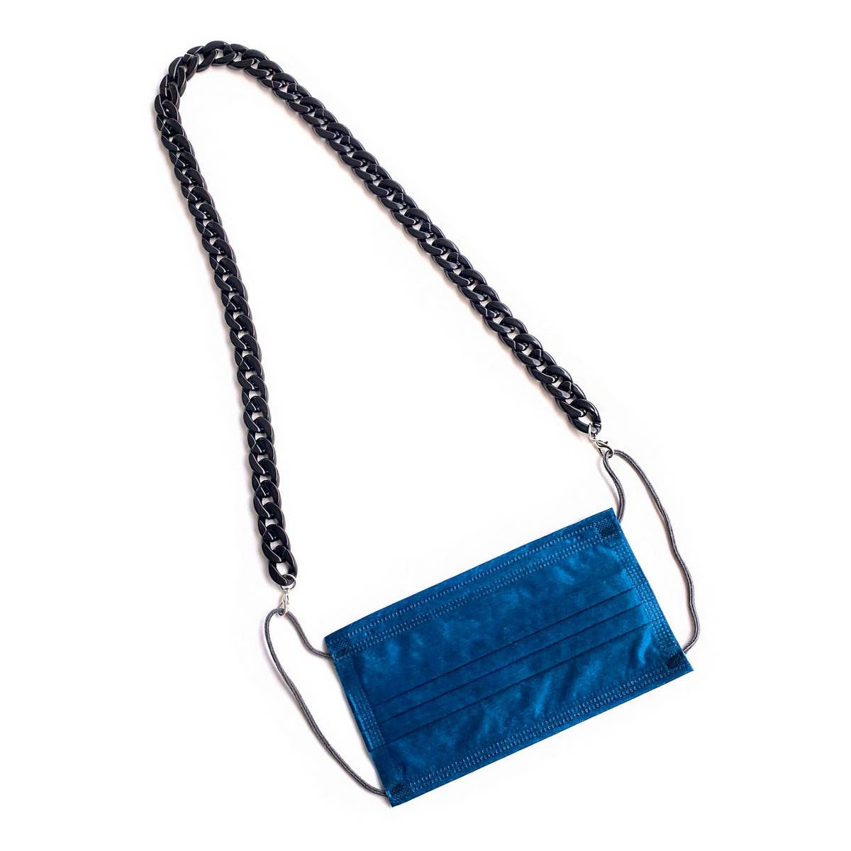 BLACK NON-SLIP CHAIN GLASSES LANYARD_CWMM1170