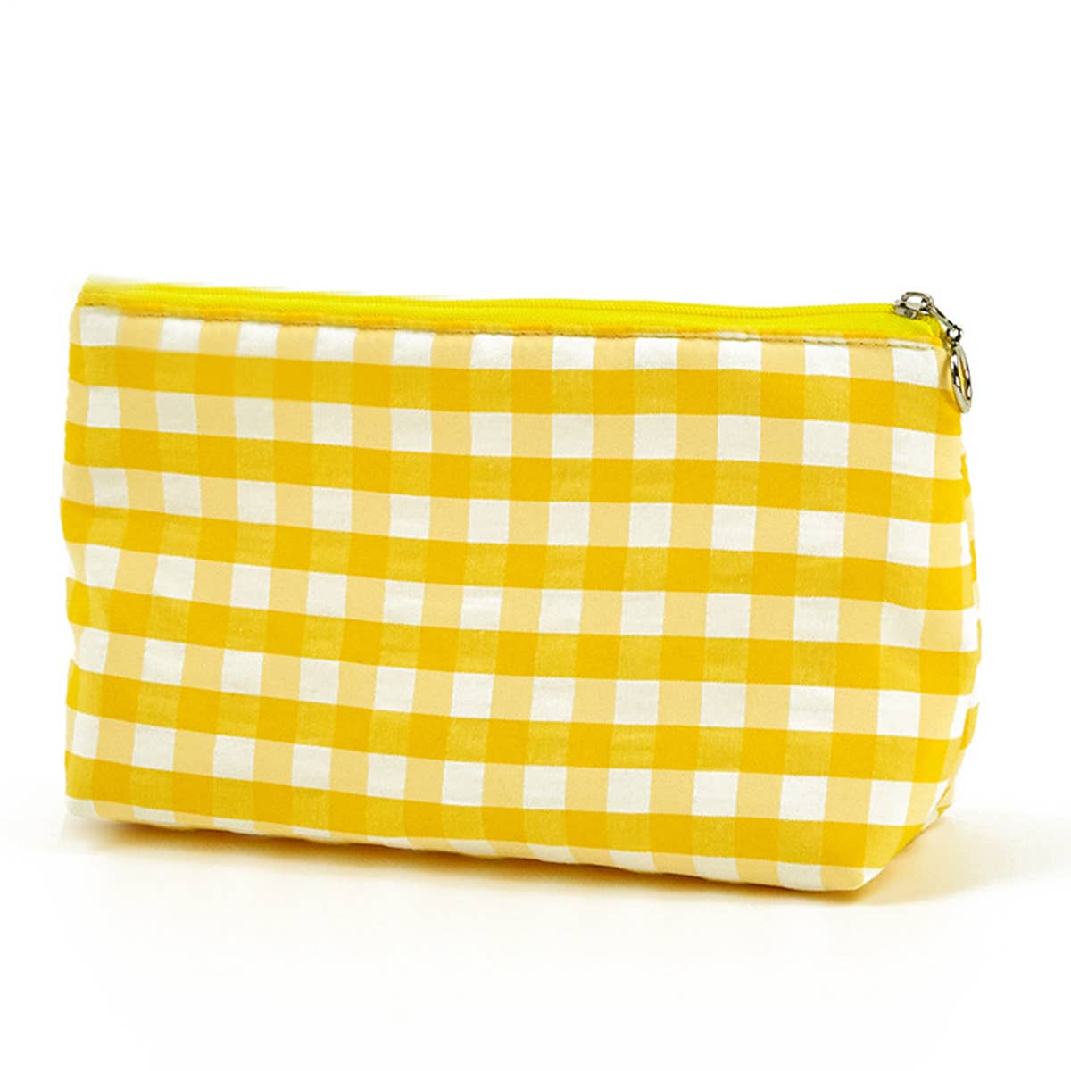 SIMPLE PLAID TOILETRY BAG COSMETIC BAG_CWAB1848