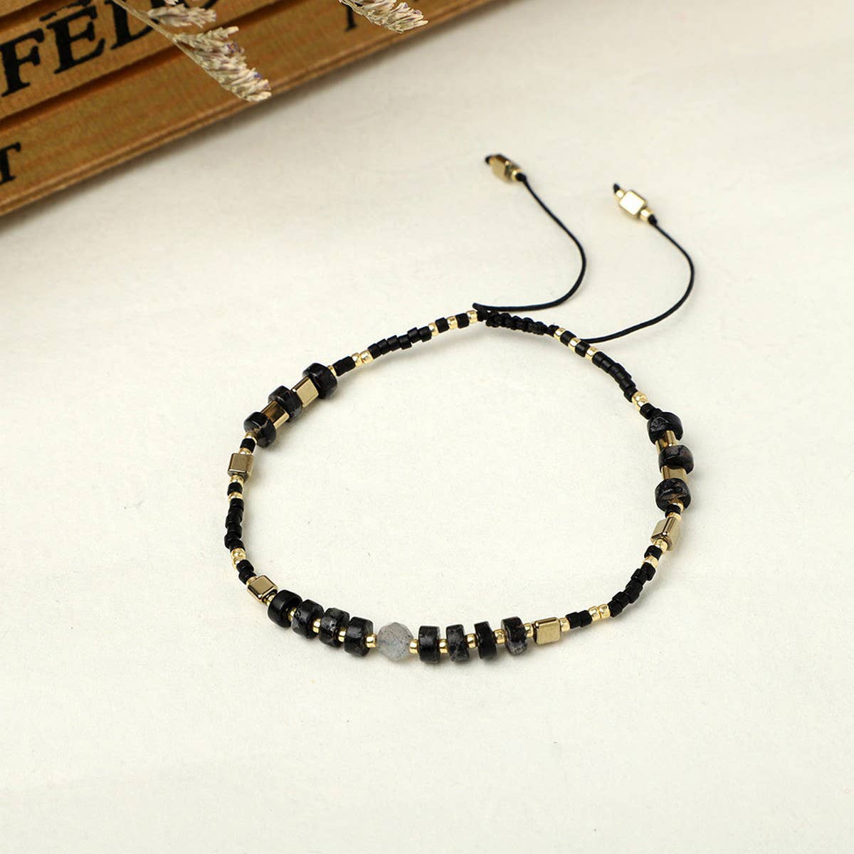 CWAJE4563_HAND-WOVEN IMPERIAL TURQUOISE BRACELET