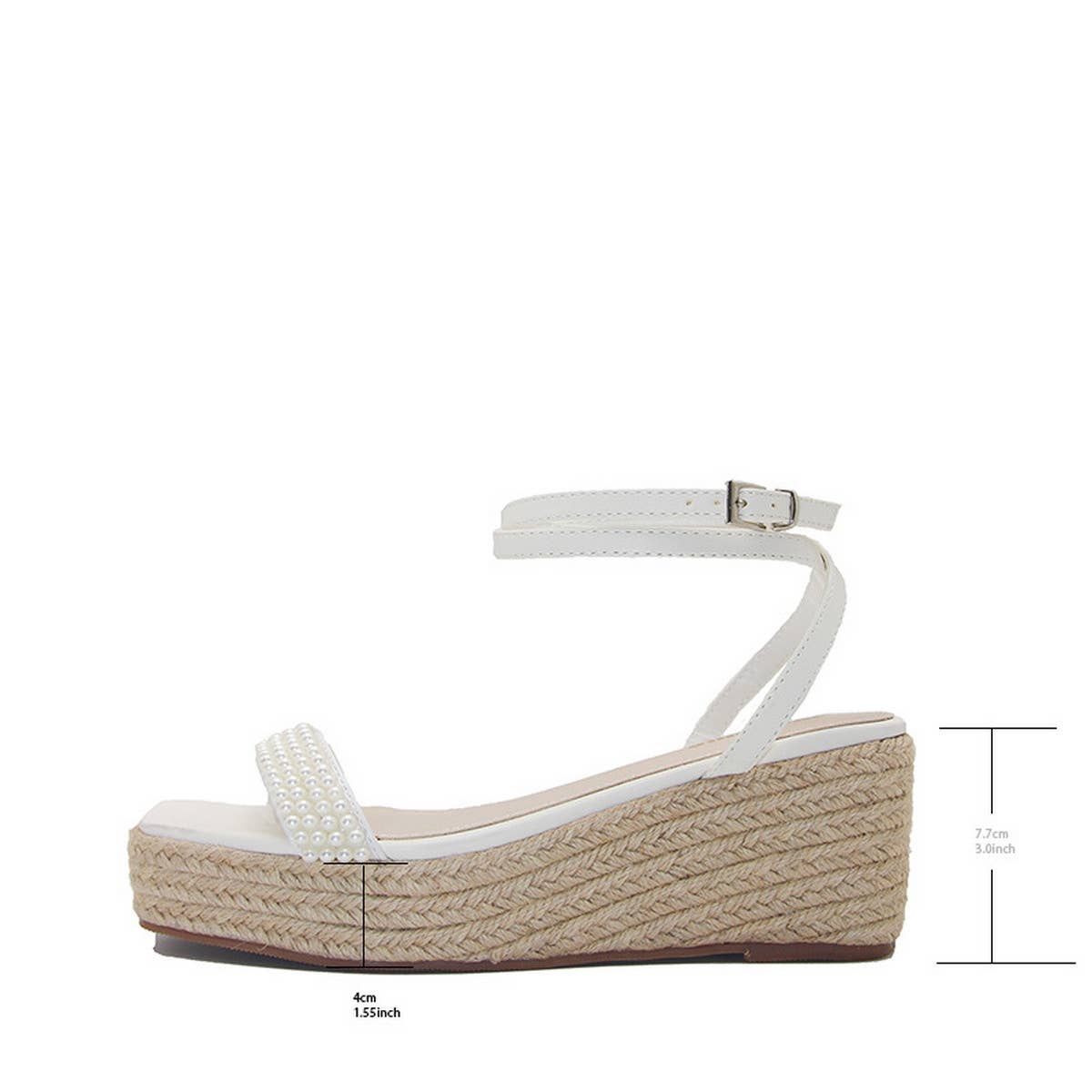 FASHIONABLE SQUARE TOE STRAPPY HIGH HEELS