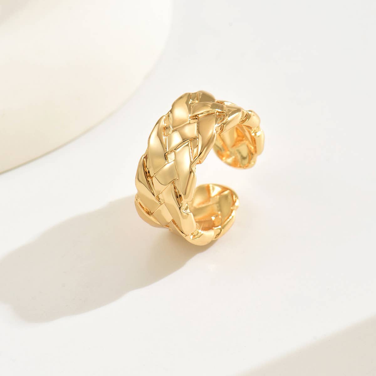 CREATIVE FASHION PERSONALITY WOVEN RING