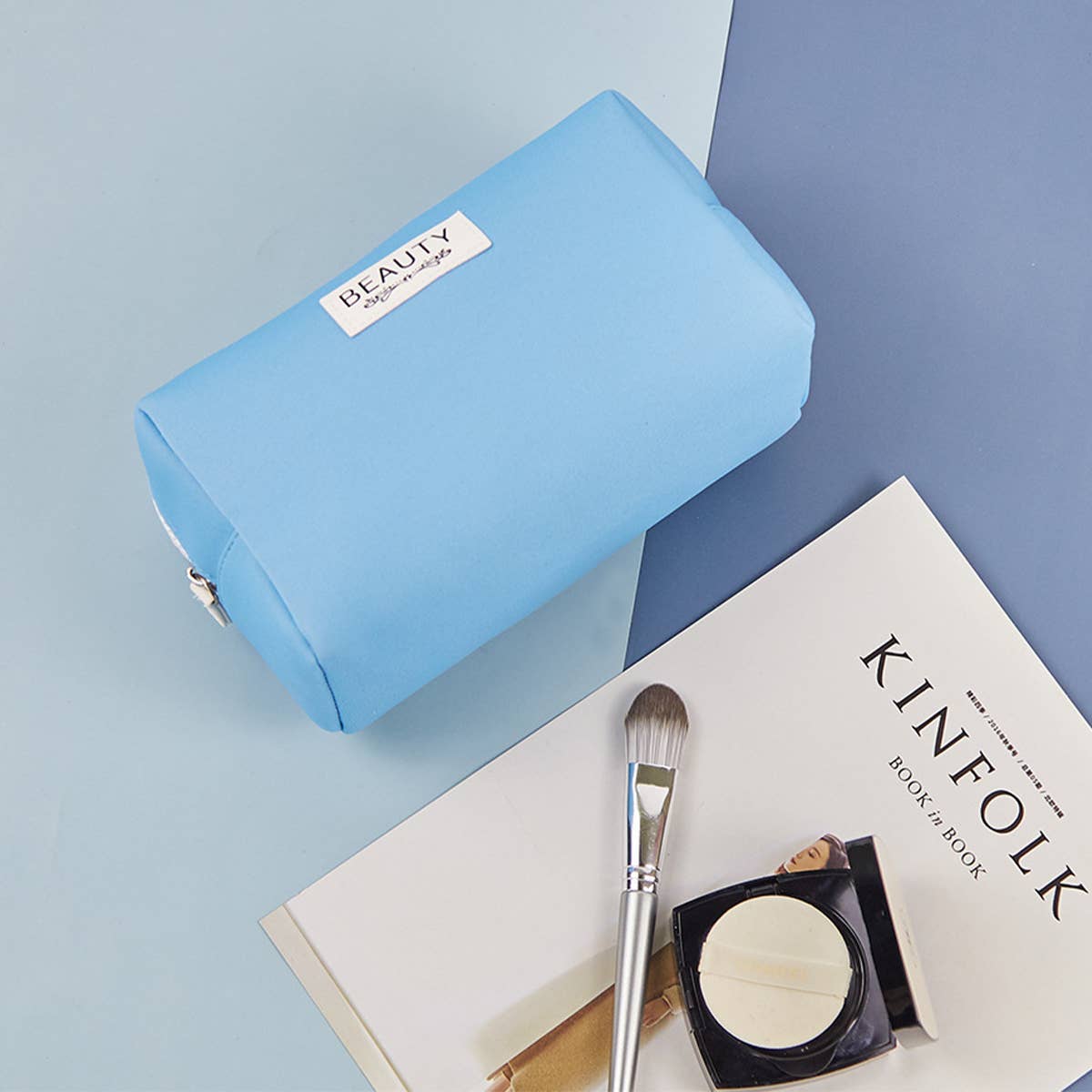 LARGE CAPACITY STORAGE BAG ZIPPER MAKEUP BAG_CWAB1443