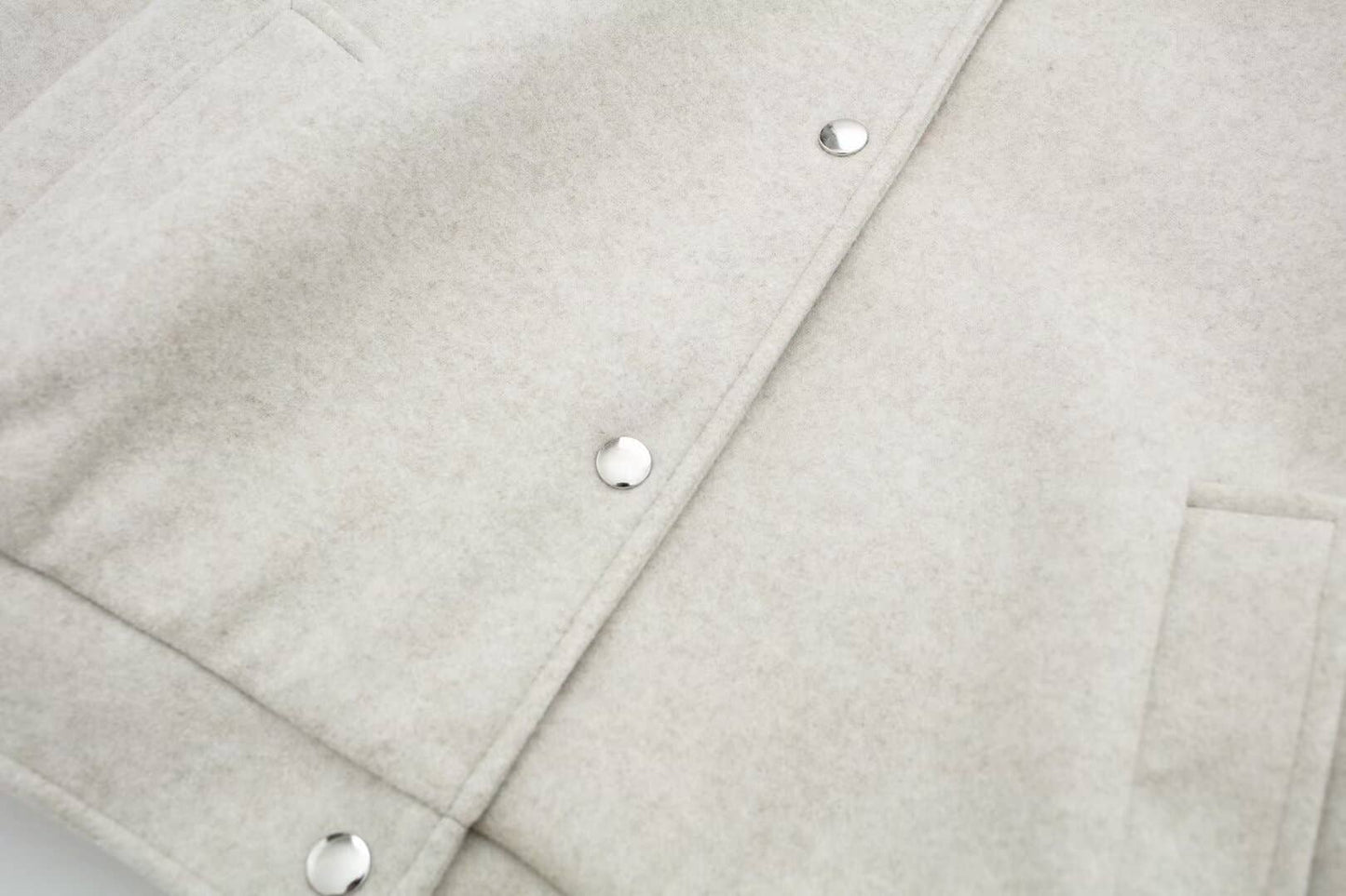 SOLID COLOR SINGLE-BREASTED CARDIGAN COAT