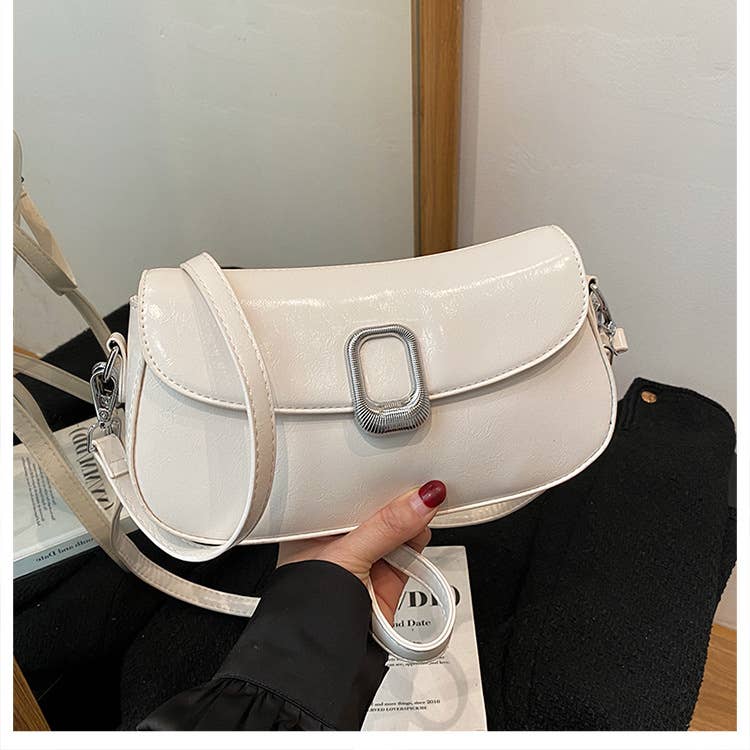 Simple fashionable and textured underarm bag