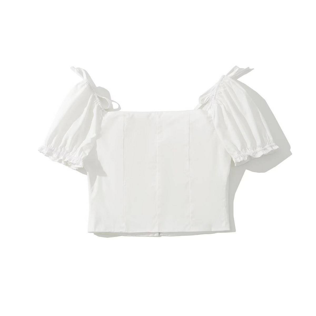 Monochrome French Chic Crop Top