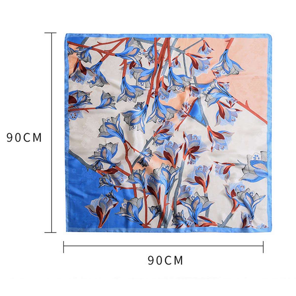 CWASC2396_ELEGANT LILY COLORBLOCKED LARGE SQUARE SCARF