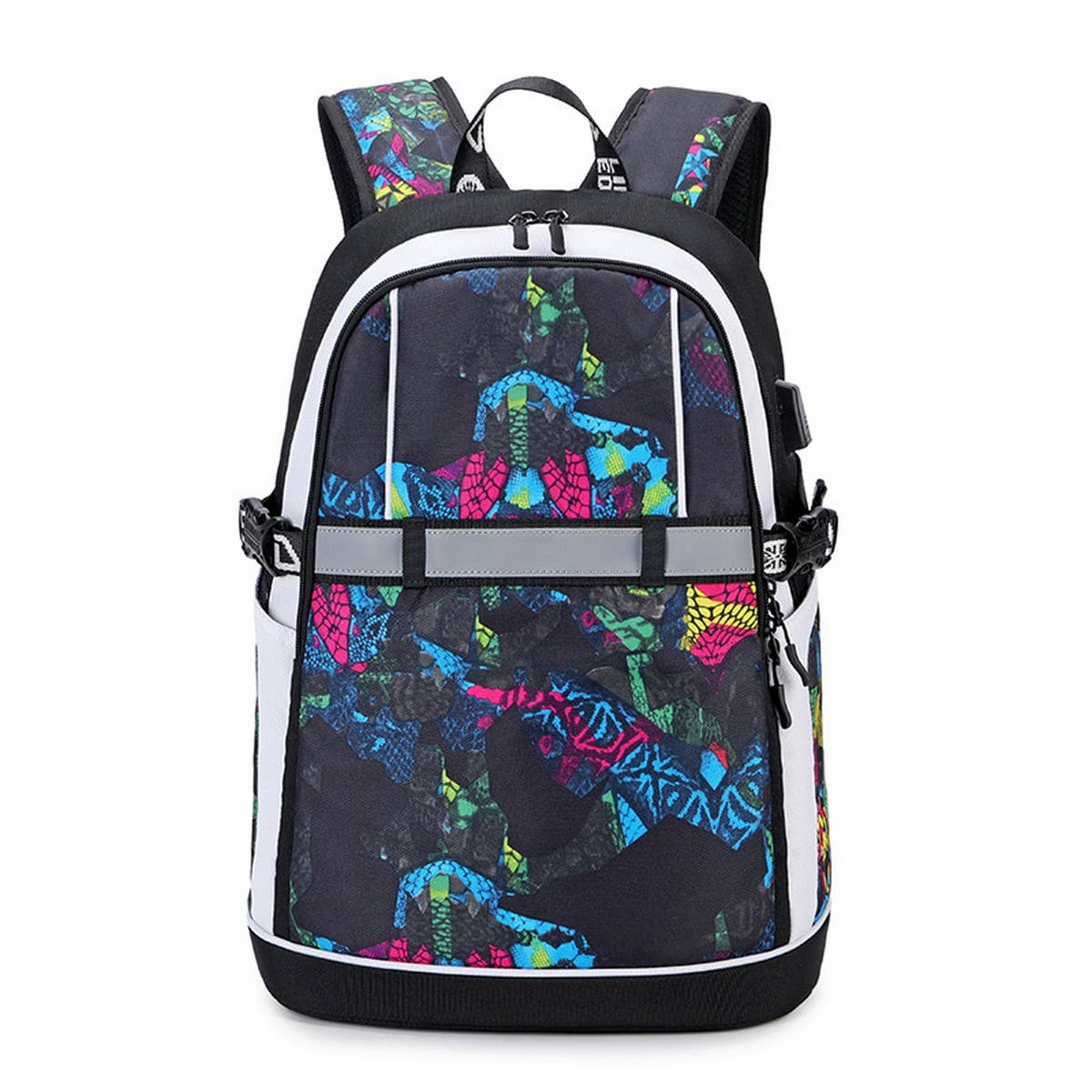 Backpacks for School, Oxford Print Waterproof Bag_CWAB5465