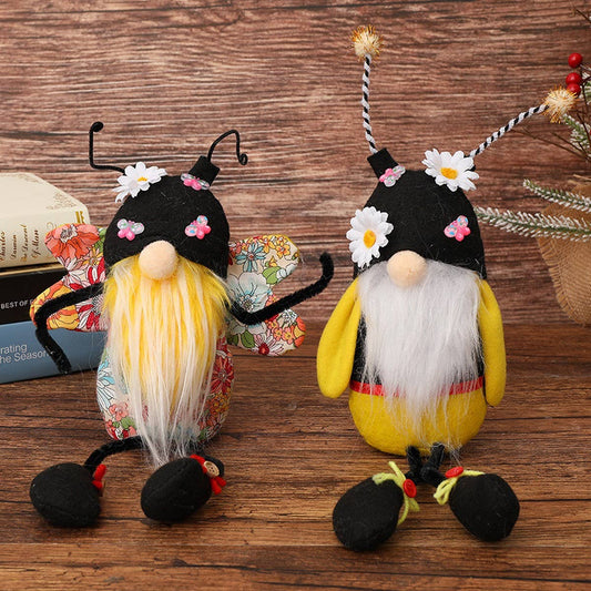 CWMM9481_BEE FESTIVAL LONG LEGS FACELESS OLD MAN DOLL