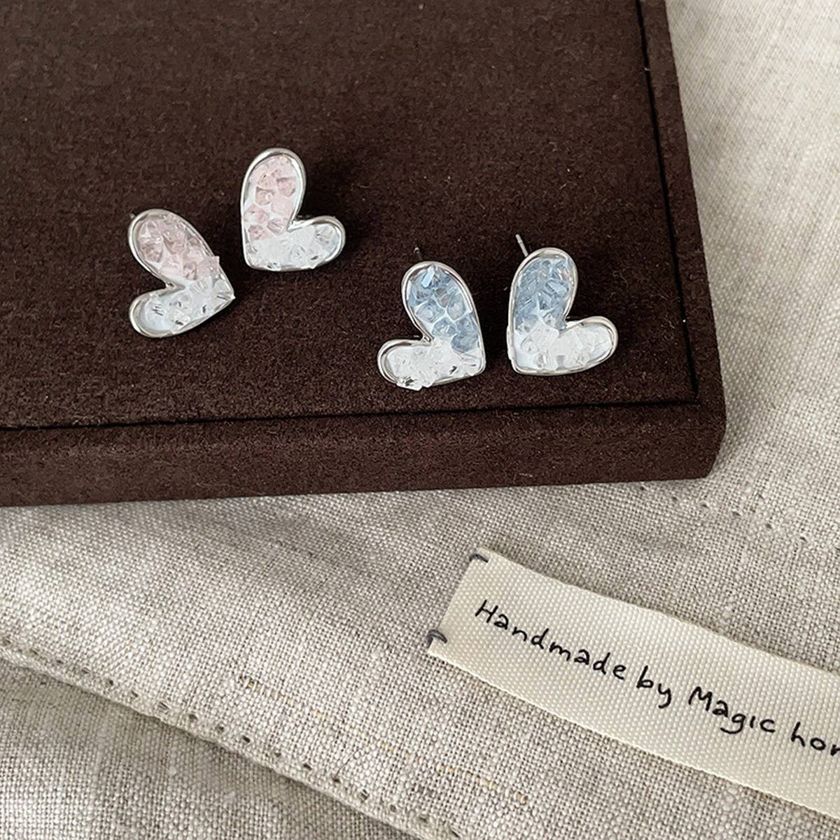 NEW GRADIENT HEART EARRINGS FOR VALENTINE'S DAY