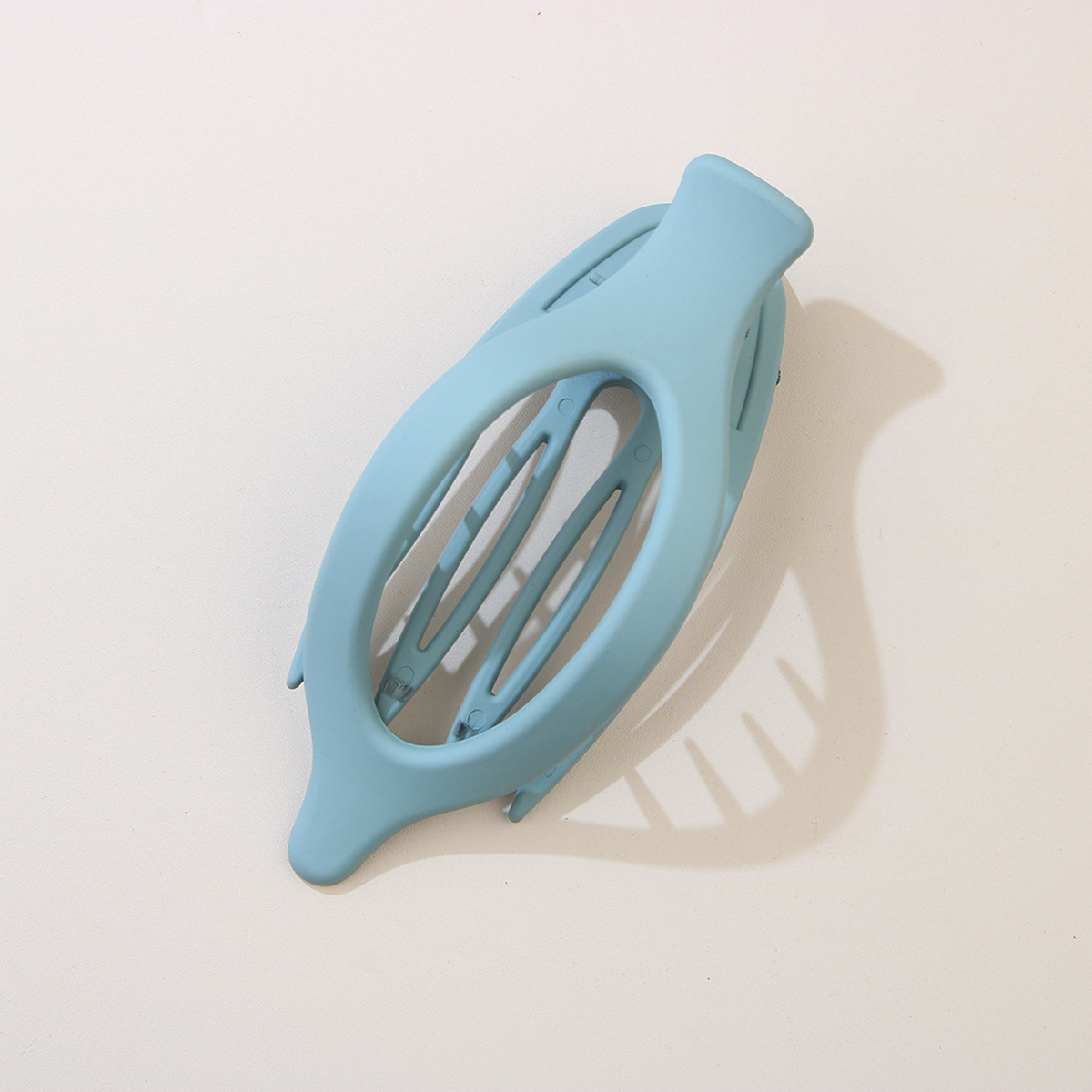 Leaf Oval Hair Clip ??Minimalist Claw Barrette_CWAHA6511