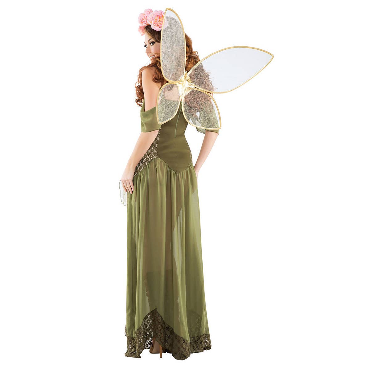 NEW HALLOWEEN COSTUME ELF FLOWER FAIRY SKIRT