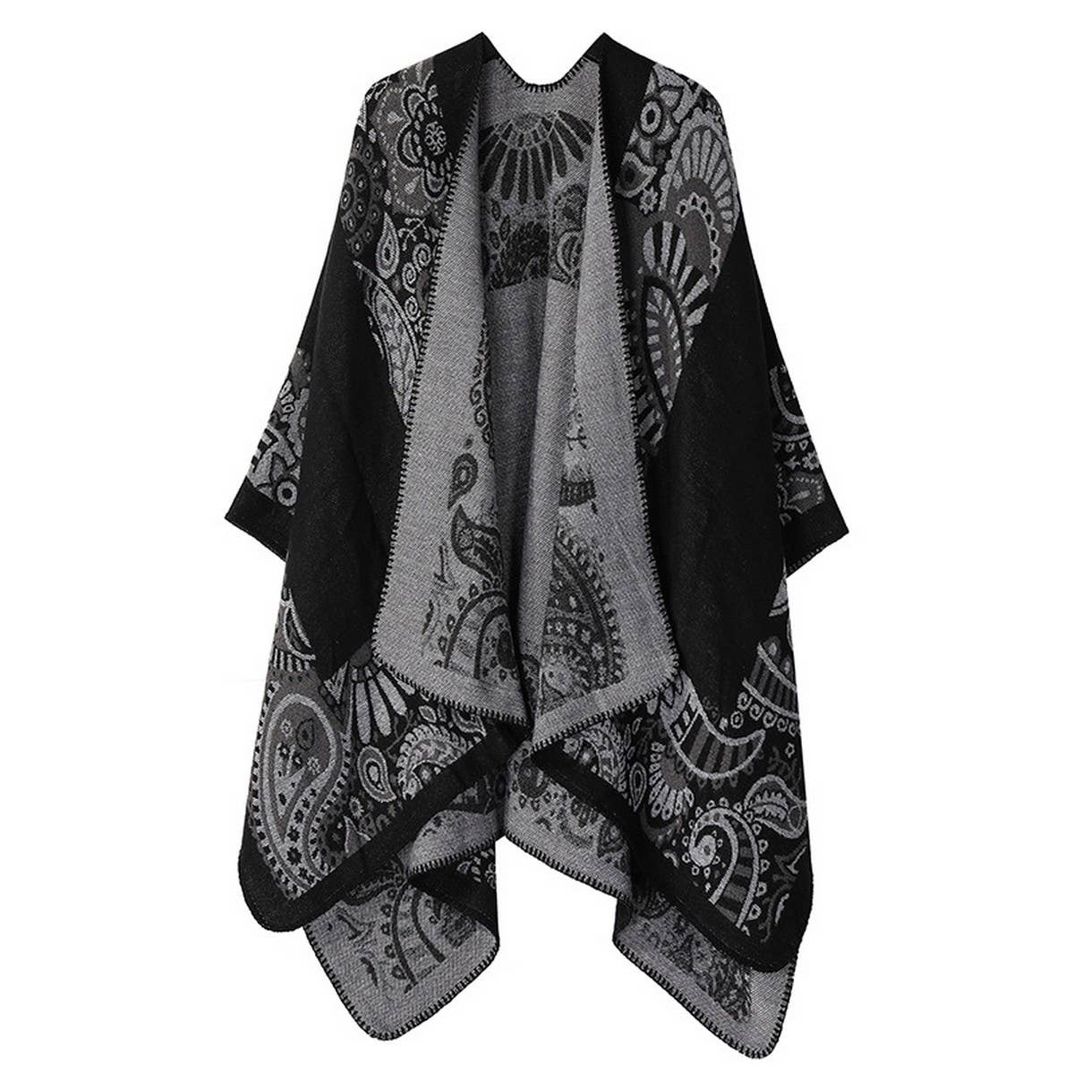 WARM SHAWL CAPE FASHION SCARF CAPE