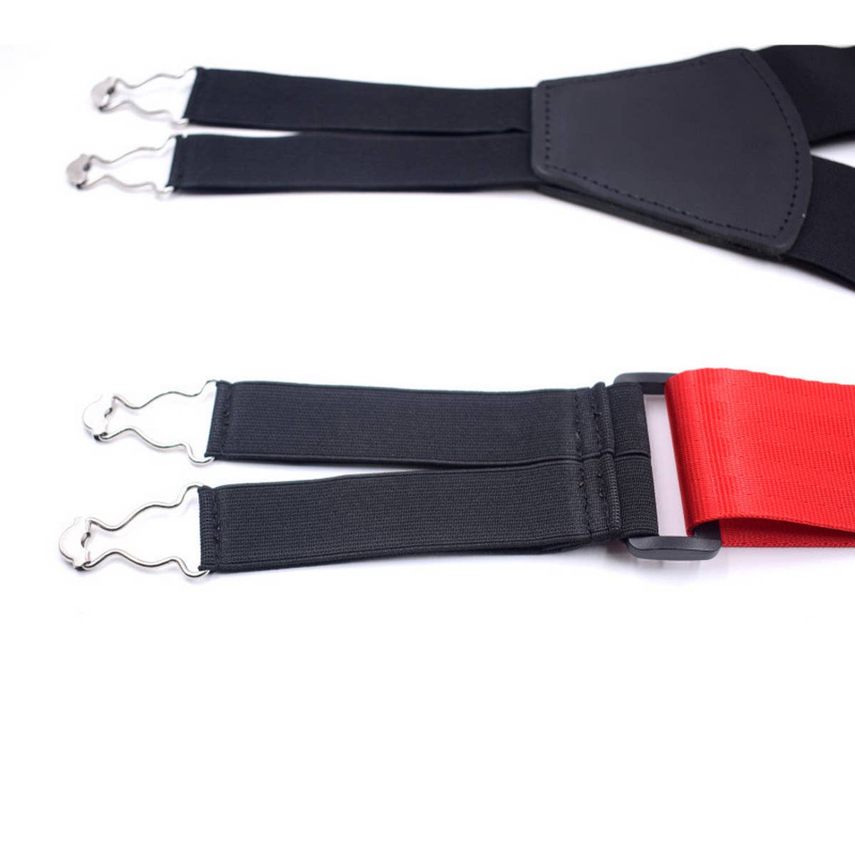 MEN 6-CLIP ELASTIC CASUAL WIDENED SUSPENDERS