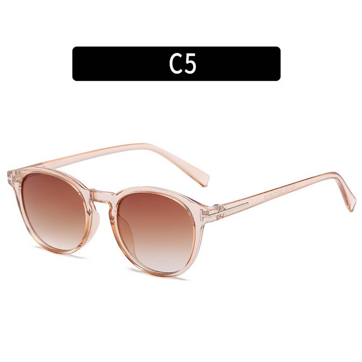 NEW FASHION RETRO ROUND FRAME SUNGLASSES