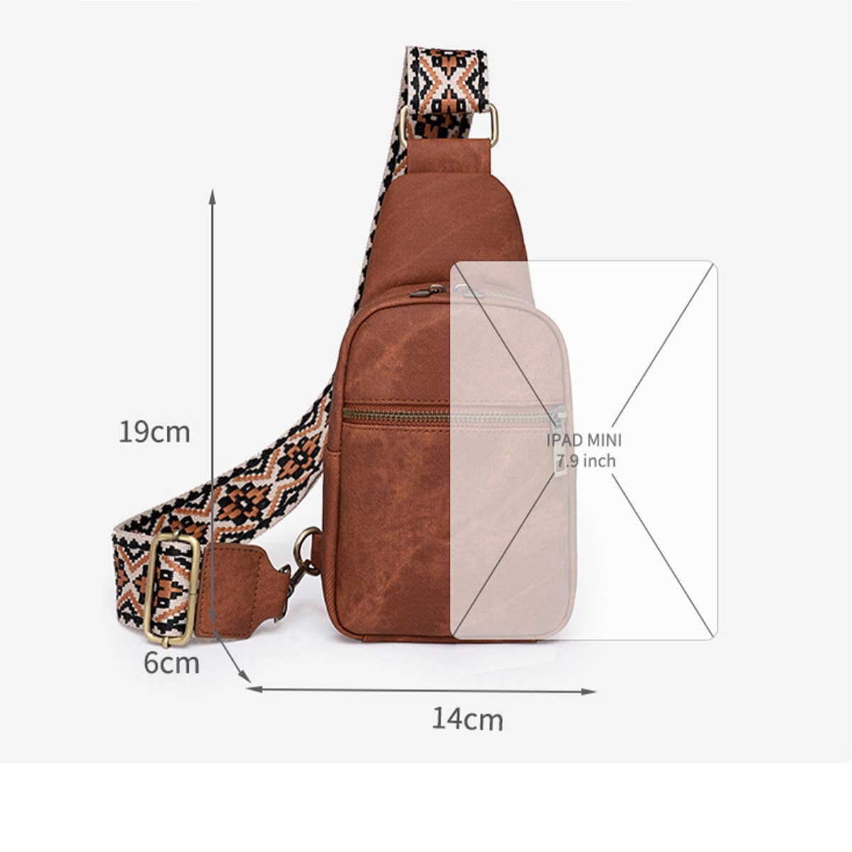 NEW CASUAL VERSATILE WAIST BAG CROSSBODY BAG_CWAB2871