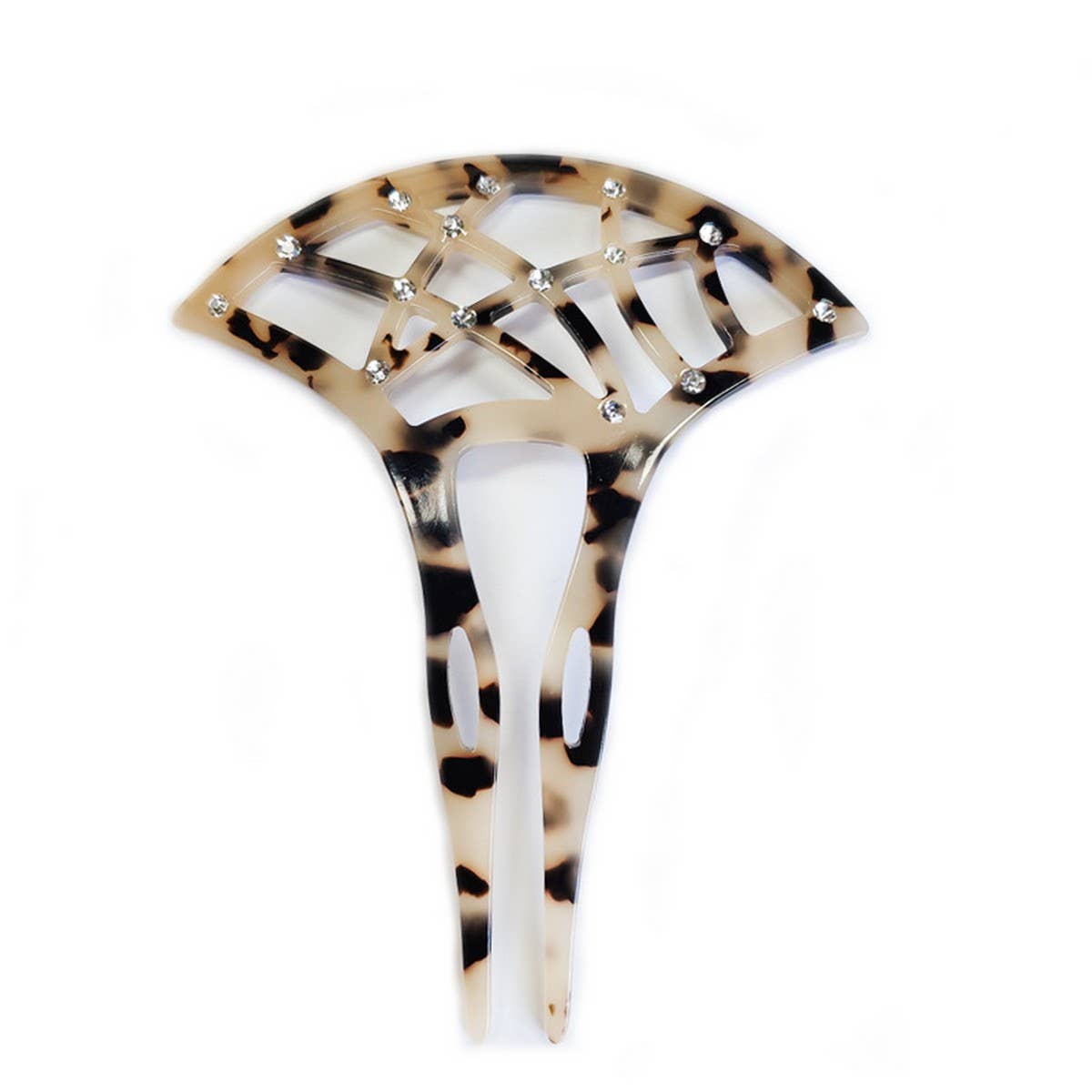 RETRO ETHNIC FAN-SHAPED COMB BACK HEAD HAIR FORK_CWAHA4219