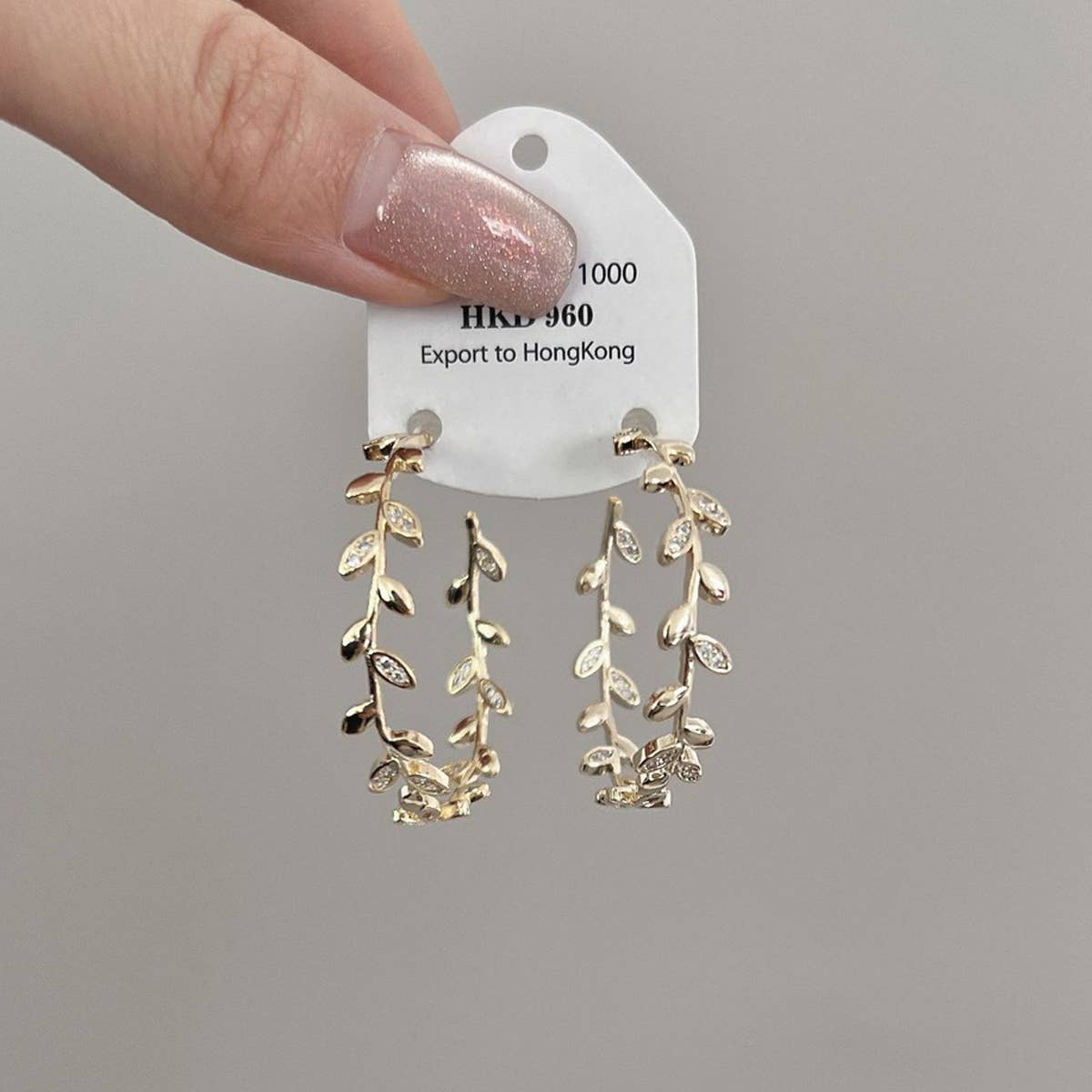 FOREST STYLE RETRO LEAF EARRINGS