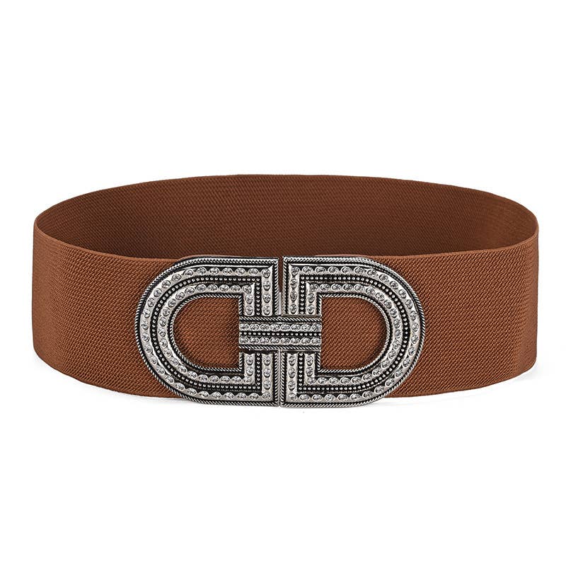 Diamond-encrusted versatile belt with diamonds