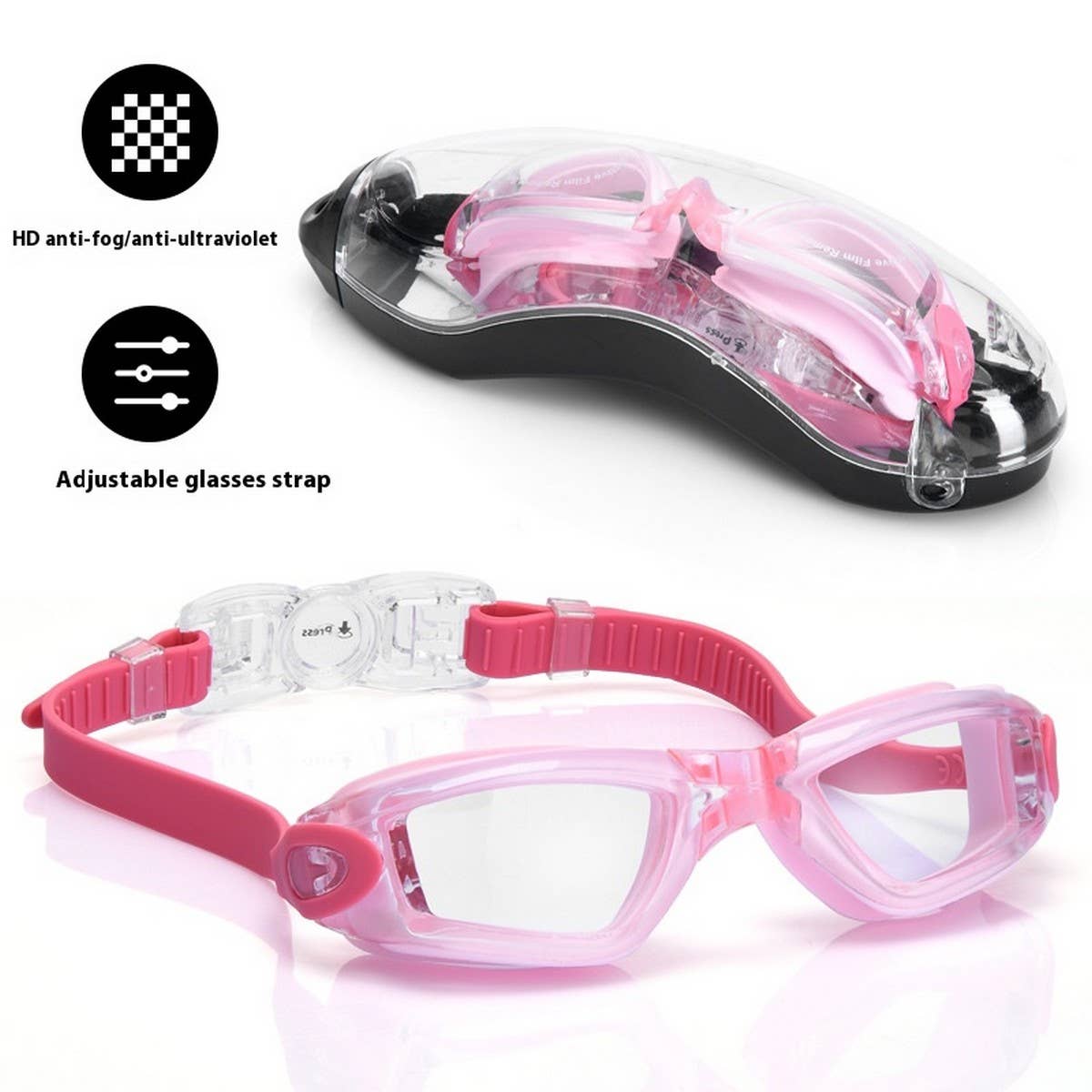 Children¡¯s Mirror Swim Goggles, Anti-Fog,Leakproof