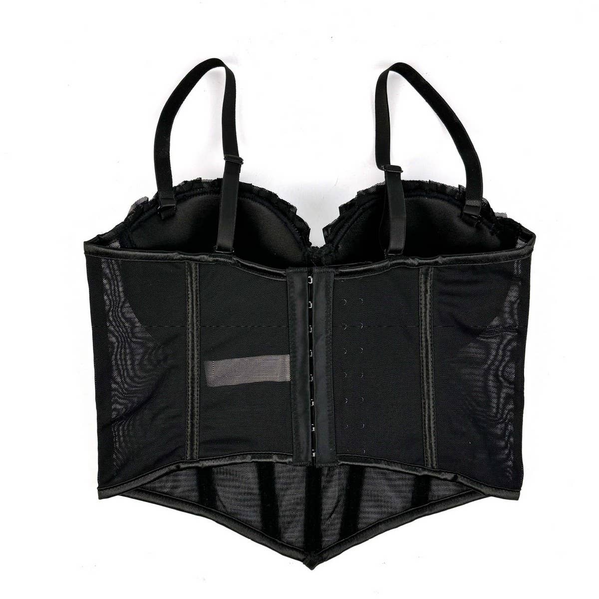 LUXURY DESIGN HERRINGBONE BRA WITH RHINESTONES