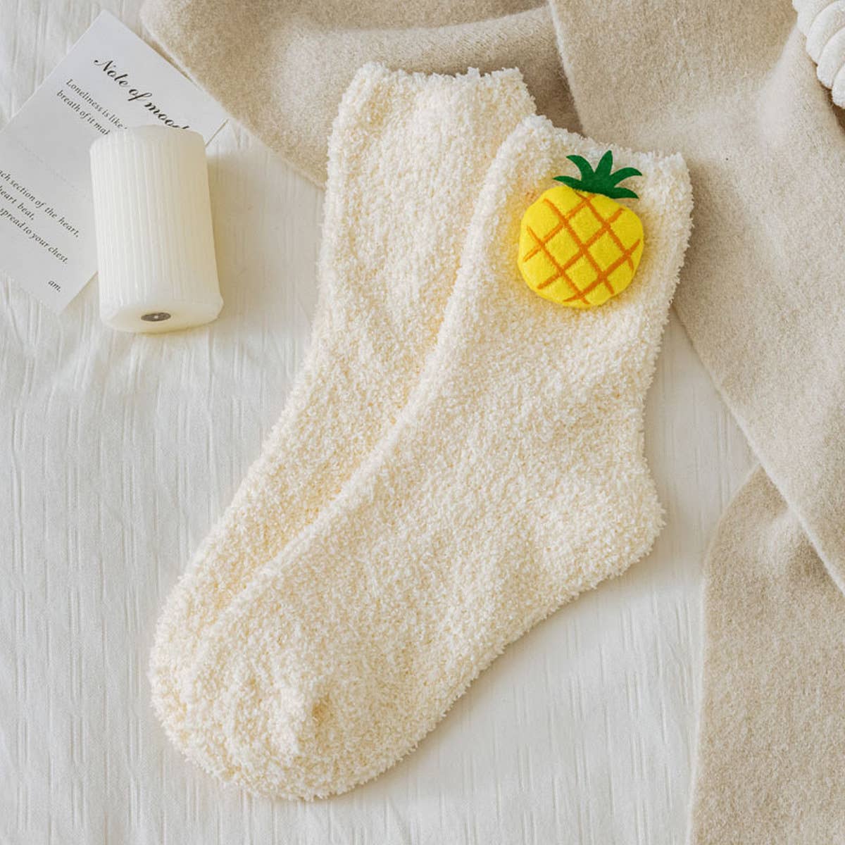 WOMEN NEW STYLE FRUIT WARM SOCKS