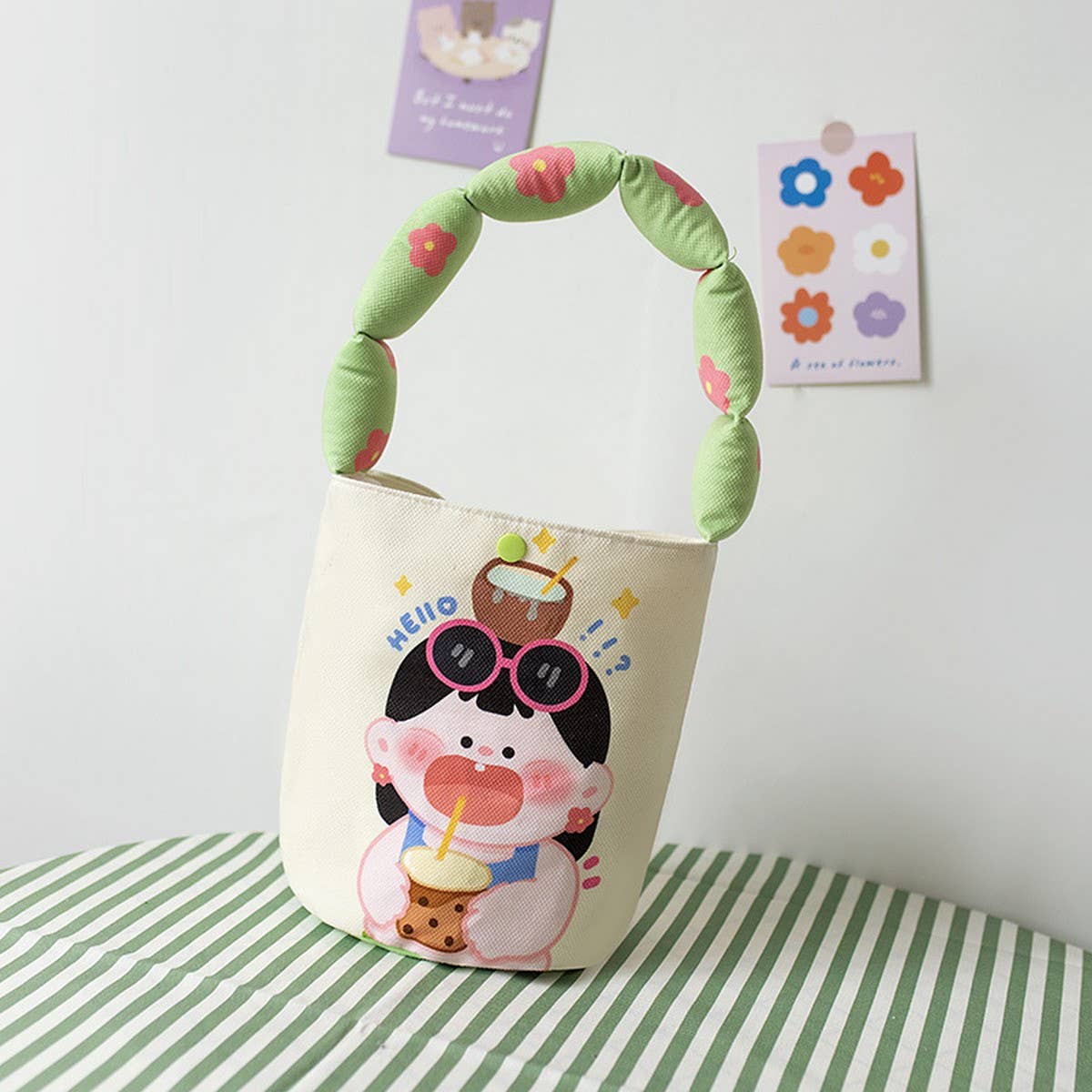 Cozy Padded Cartoon Handbag ? Kids Gift_CWAB5591