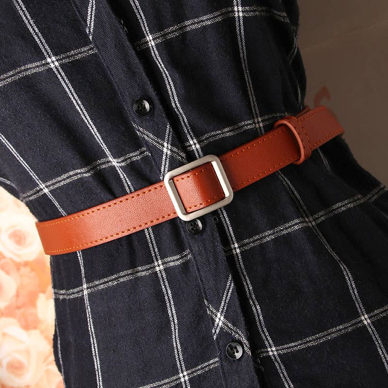 Needle-free perforation-free decorative belt