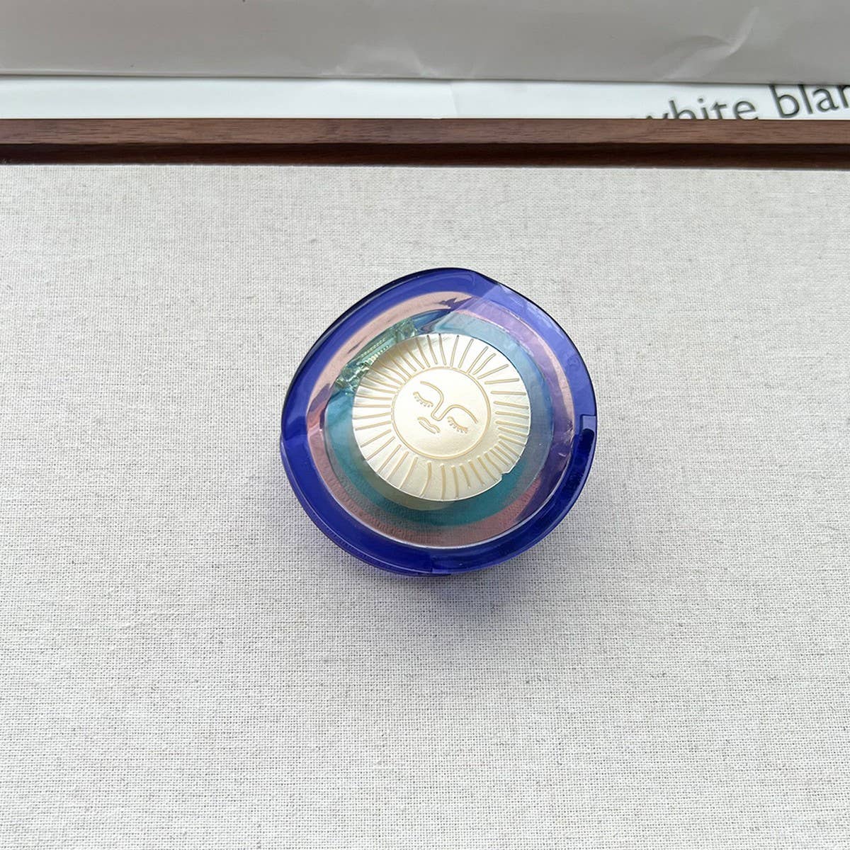 Swan & Star Acetate Hair Clips with Goddess Design